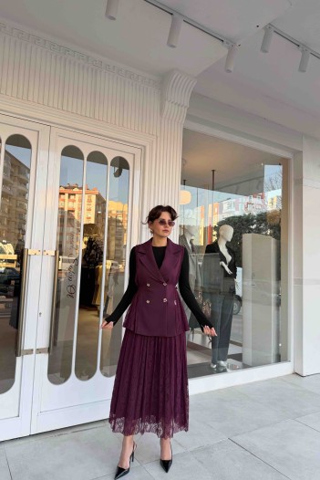 SILVA DANTEL YELEKLİ TAKIM