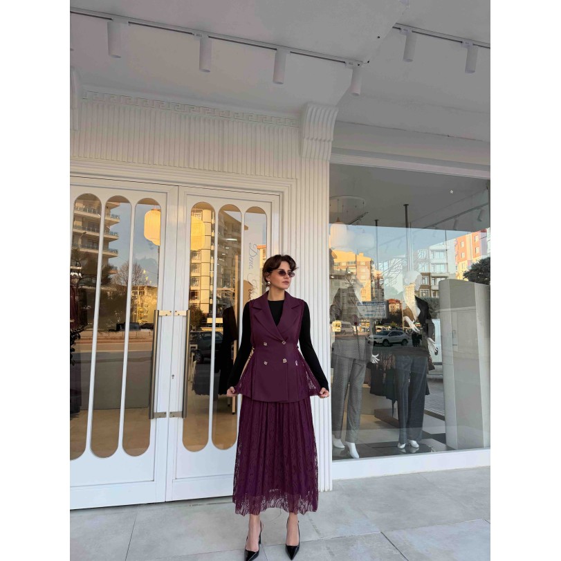 SILVA DANTEL YELEKLİ TAKIM