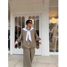 KEIVA ÇİZGİLİ MODERN TAKIM